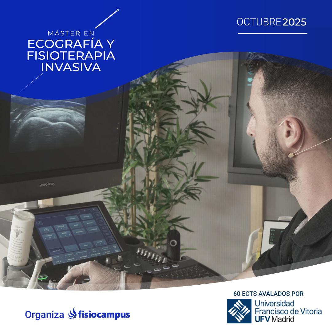 Cabecera Mobile Máster de Ecografía y Fisioterapia Invasiva 2025